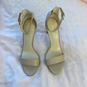 Nine West- Teeya Beige Sandal Heel